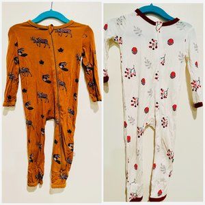 KYTE BABY long sleeve rompers 12-18 months